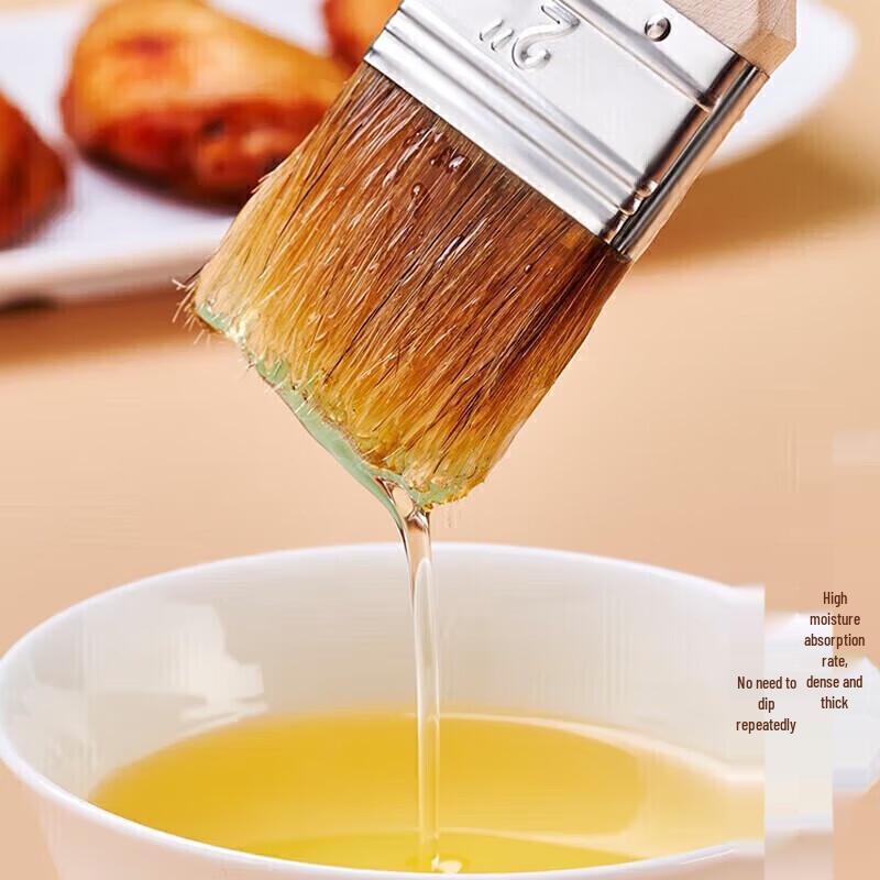 Wooden Handle BBQ Basting Brush