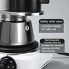 Mini 100ml Moka Pot Double Tube Coffee Pot Stainless Steel Italian Coffee Maker Espresso Utensils Kettle Electric Stove Heating