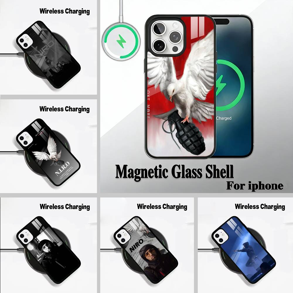Rapper from Blois-N-Niro For IPhone17 16 15 14 13 12 11 Plus Pro Max Plus Wireless Charger Phone Case