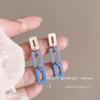 2024 Trendy Colorful Flower Stud Earrings for Women - Summer Fresh Design