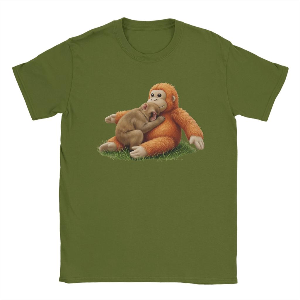 Cool Punch Monkey Tshirts For Unisex Crewneck Pure Cotton T Shirts Short Sleeve Tees Gift Idea Clothing