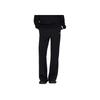 MLB New York Yankees Solid Logo Drawstring Casual Pants Women bottoms 3FPTB0254-50BKS