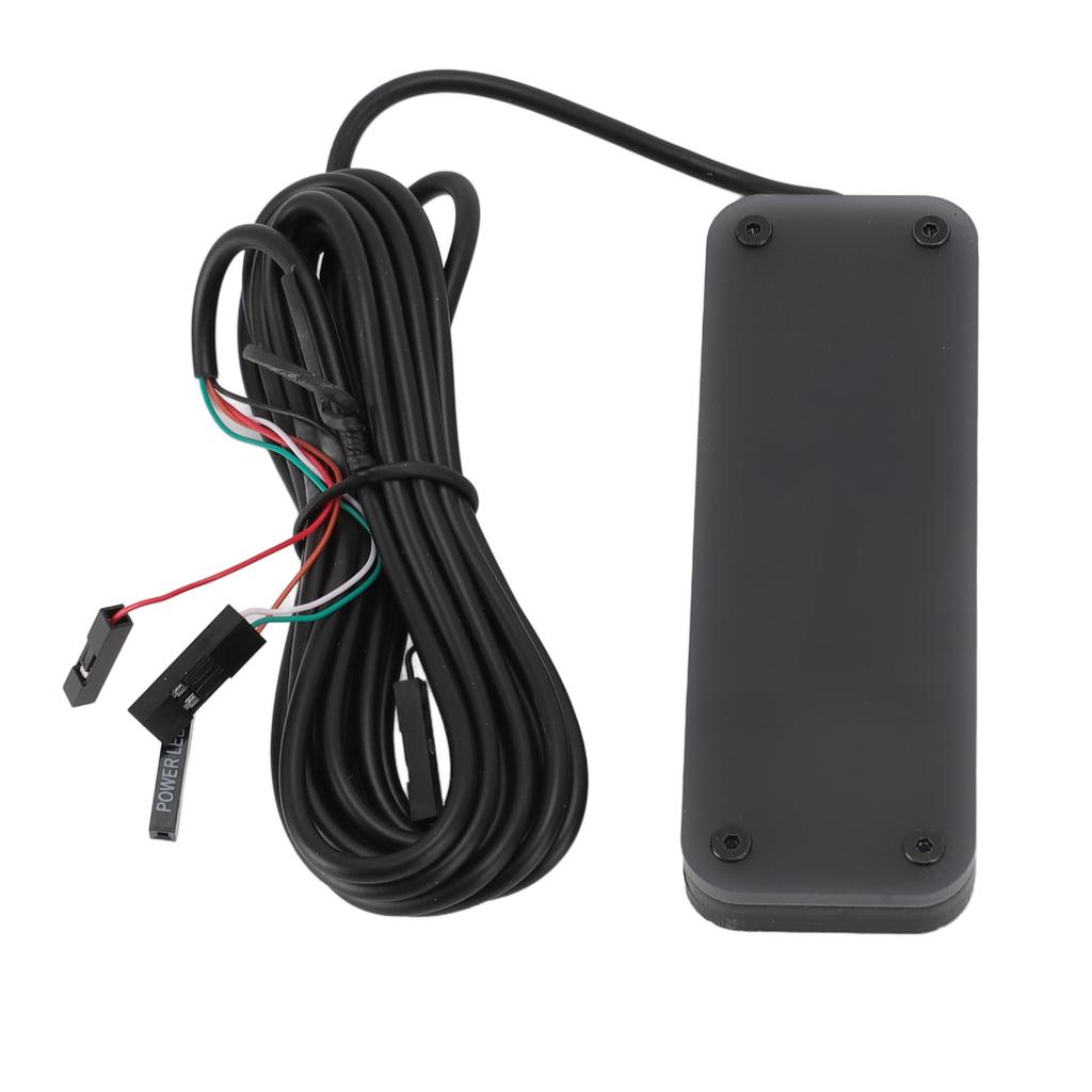 Touch Schiebe Desktop Computer Netzschalter RGB Beleuchtung Externer PC Ein Aus Netzschalter für Büro 2m   6.6ft