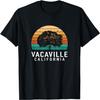 Vacaville Vintage Sunset California Souvenir T-Shirt