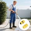 Quick Connection Hose Fitting Kit For 4 5 Point Water Hose Plastic For Home Garden Use High Pressure Washer Adapter
