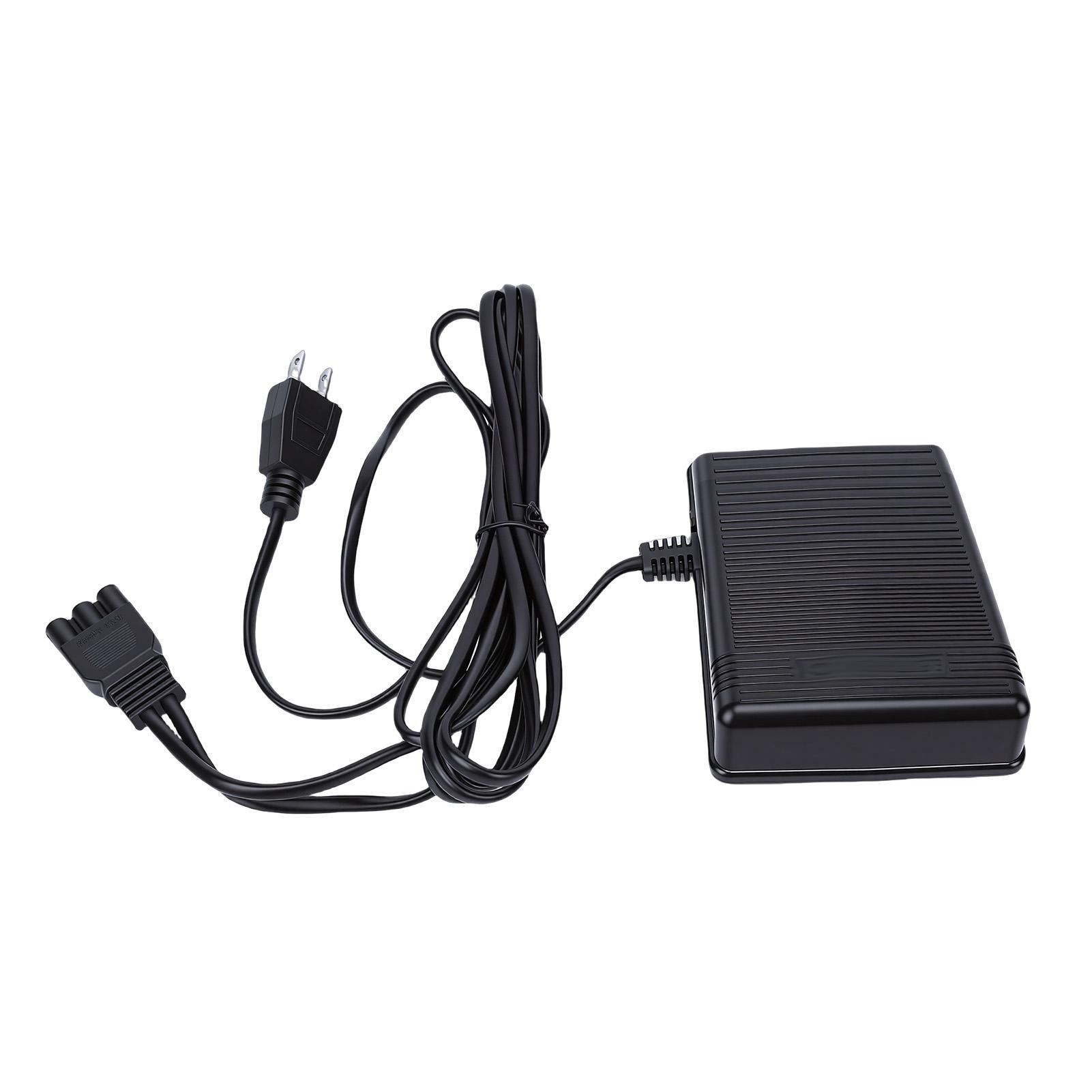 

Sewing Machine Foot Pedal Controller Multi Function Foot Control with 3 Prong Power Cord Universal Replacement