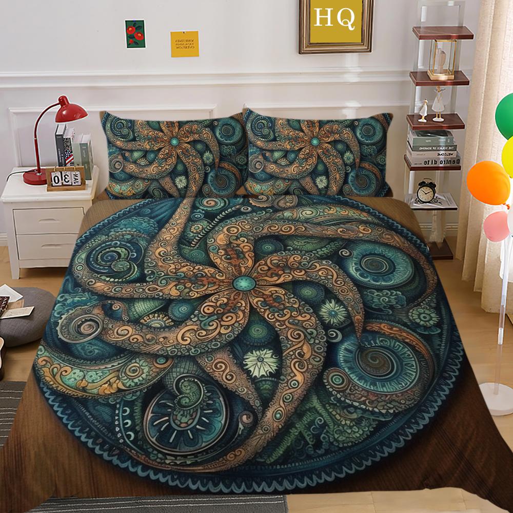 Mode-Design Gedruckt Bettwäsche Abdeckung Cool Home Bettwäsche Doppel Größe Hohe Qualität Kissenbezug Mann Heimtextilien