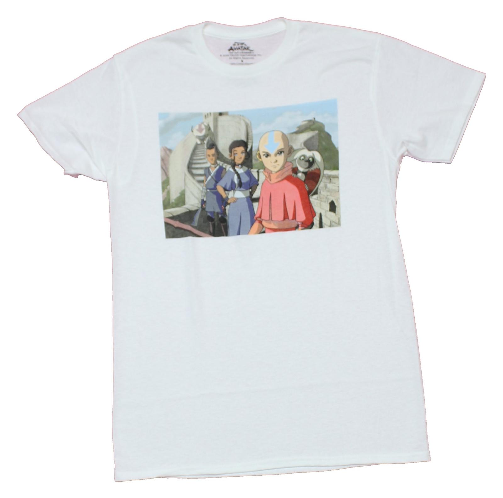 Avatar the Last Airbender Mens T-Shirt - Trio Boxed Image M