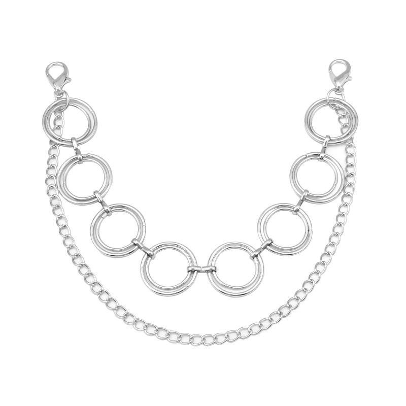 

1 шт. Сделай сам ручки Бабочка Крест Жемчужная подвеска Цепь для наплечной сумки Замена Аксессуары для сумки Многослойная металлическая цепь для сумки