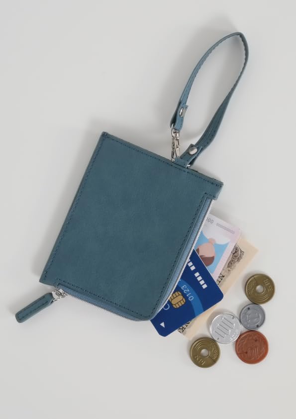 PILOT Colorim Fragment Case Cloud Blue CRFC1CL Card Case with Zipper Pocket (Pilot)