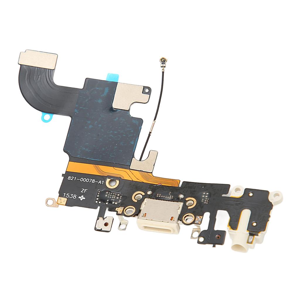Ladeanschluss Dockanschluss Professionelles Ladedock Anschluss Flexkabel Kompatibel für IPhone 6SWeiß