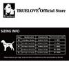 TRUE LOVE Pet Harness No Pull Nylon Riflettente Pet Harness Regolabile Comodo Controllo Step-in Brilliant Truelove TLH5654