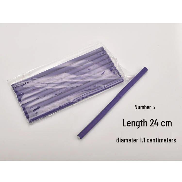 24cm No-Heat Sponge Curlers: Hair Styling Tools for Bangs & All-Purpose Curling