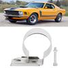 Metal Ignition Coil Mount Bracket Fit for Ford Mustang F150(ChromE Plated Silver)