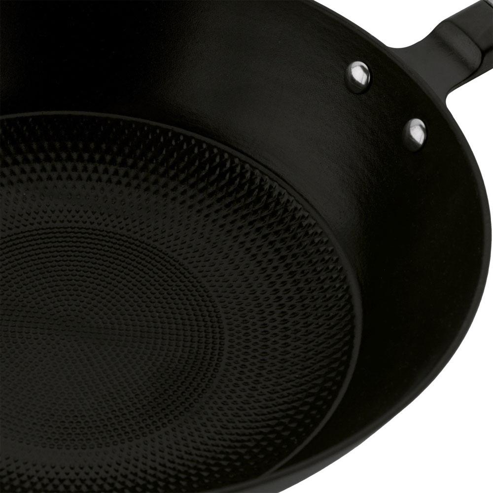 Starke Hanoi wok żeliwny 30x8,5 cm indukcja