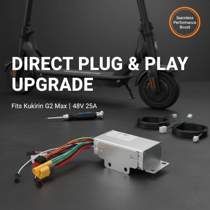 48V/25A Electric Scooter Brushless Motor Regulator Assembly For Kukirin Effortlessly Upgrades