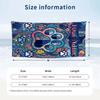 Dog Theme Beach Towel Personalized Custom Name & Text Soft Quick Dry Beach Towel for Swimming Travel