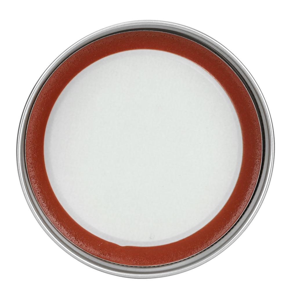 12Pcs Stainless Steel Split Type Glass Jar Lids Round Lkproof Sling Covers Kitchen Supply(XH00179 Gold )