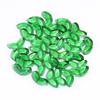50pcs/lot Tulips Flower Lampwork Beads Leaf Glass Color Loose Beads for Jewelry Making DIY Bracelets Necklace Earring Supplies