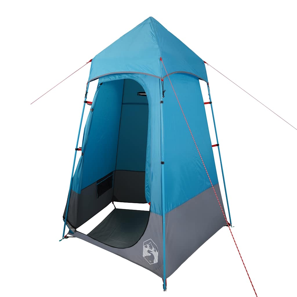 Portable Toilet Tent Blue Waterproof