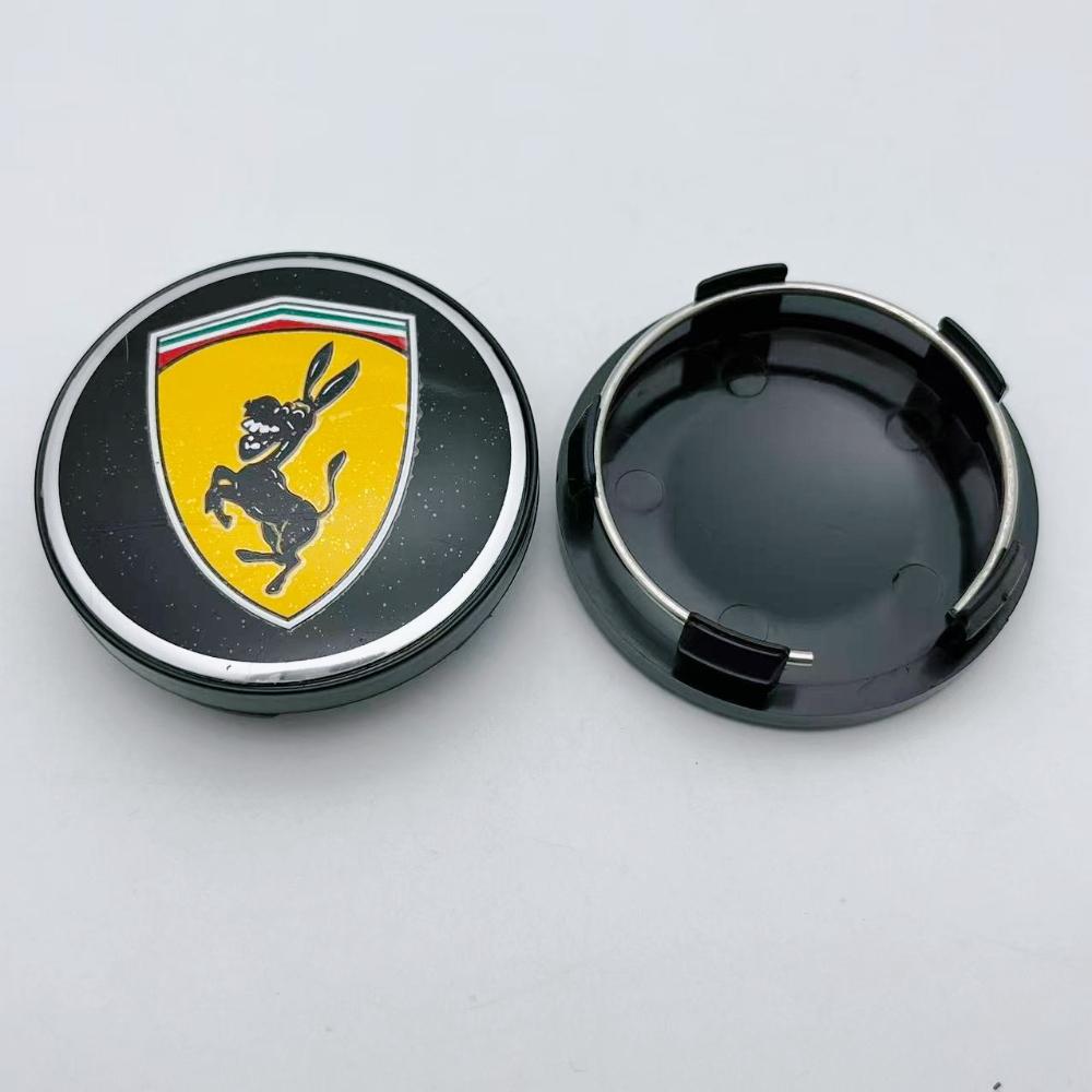 

4pcs Donkey Logo Emblem Badge Car Wheel Center Caps 58mm 54mm Rim Hub Center Dust Cover Wheel Hubcaps Car Styling Accessories Donkey Badge&4pcs T58 Wheel Caps