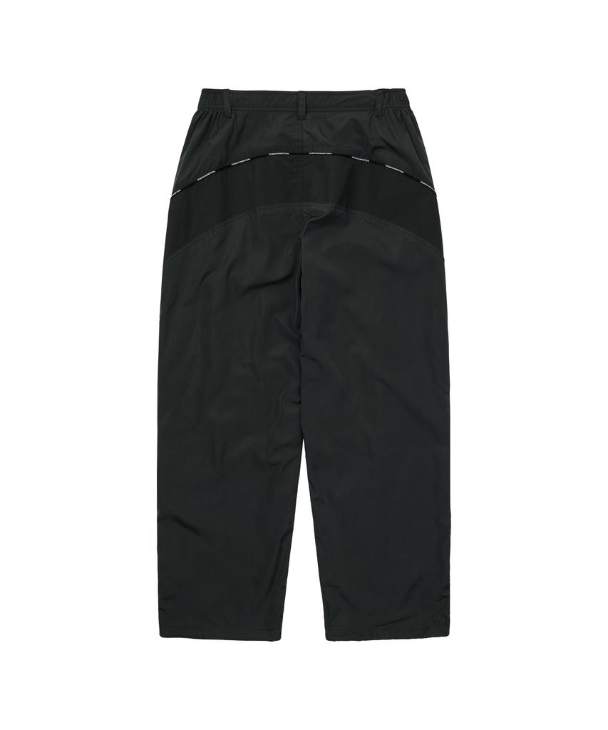 WELLBEING EXPRESS Nylon Track Pants Dark Green