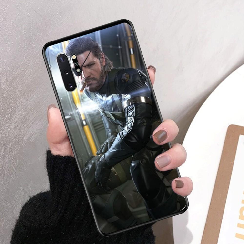 M-Metal Gear S-Solid Game Phone Case For Samsung Note 8 9 10 20 Pro Plus Lite M 10 11 20 30 21 31 51 A 21 22 42 02 03