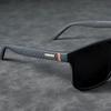 Latest High-quality Fashion Retro Square Unisex Polarized Sunglasses For Driving, Fishing, Traveling, With Glasses Case