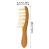 Anti Static Wide Tooth Hair Comb Wood Comb For Hair Styling Detangling Hair Brush Women Head Scalp Meridian Massage Brush
