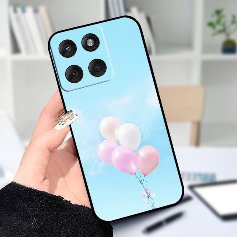 Dla Motorola Edge 60 Fusion Miękkie Etui XT2503-4 Uroczy Kreskówkowy Silikonowy Pokrowiec TPU na Telefon Dla Moto Edge 60Fusion 5G Ochronne Fundas