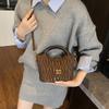 Source Manufacturer Handbag Bag Autumn and Winter New Pleated Soft Shoulder Bag Niche High-end Fashion Trend Shoulder Bag