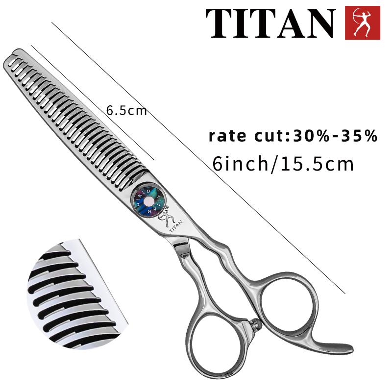 TITAN Hair Scissors Barber Tool Professional Hairdressing Scissors Cutting Thinning Shear Jp Vg10 Steel