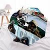 1pc Assassin's Creed Umbrella, Sun Protection, And UV Shielding. It Has Eight Sturdy Ribs for Outdoor Use And Perfect As a Holiday Gift