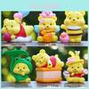 Pooh Yellow Bear Pvc Collectible Figurine With Interactive Features For Kids And Adults