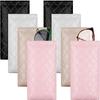 PU Leather Sunglasses Bag Glasses Case Drawstring Pocket Mobile Phone Pouch Wallet Storage Cases Waterproof Eyewear Glasses Bag