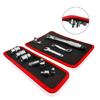 Double Sided Magnetic PU Leather Mat Tool Pad Flexible Tool Holder for Effortless Note Management and Desk Tidiness