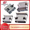 USB 3.1 Type-C 24-Pin On-board, Double-sided/Front Insert, Rear SMT/DIP, Dual-row SMT Connector