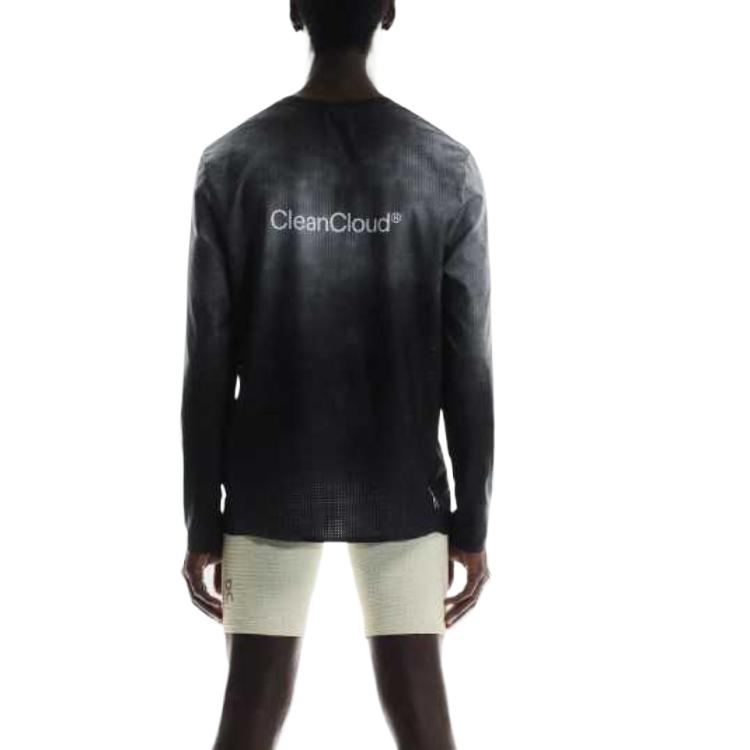T-shirt da corsa in rete On Pace da uomo Nera 1MF10730553