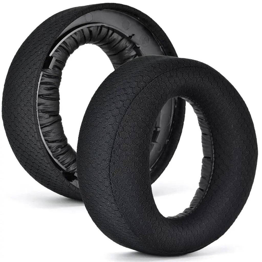 Audiophile Replacement Ear Pads for PS5 PULSE 3D Wireless 1 Soft Product x 29mm Headset, Compatible, Pair, Black, Mesh, Foam, Size Approx. 93.5