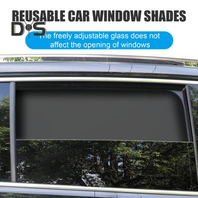 4Pcs Car Window Sun Shades Covers Blackout Curtains Magnetic Privacy Side Sunshades for Camping Reflect UV Rays