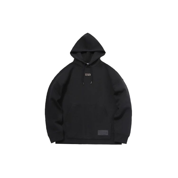 Li Ning Badfive Loose Fit Printed Hoodie Unisex Hoodies Black AWDR087-4