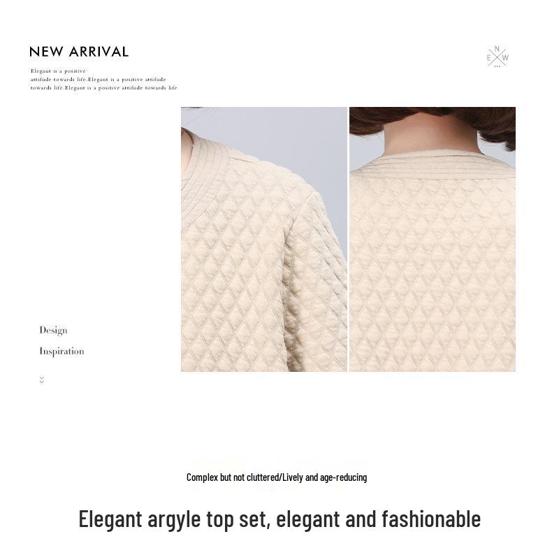 Women's Spring/Autumn Loose Baseball Jacket - Button Cardigan Top for Middle-Aged Moms (2025 Collection)