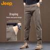 Jeep Men's Autumn/Winter Business Casual Straight-Leg Pants