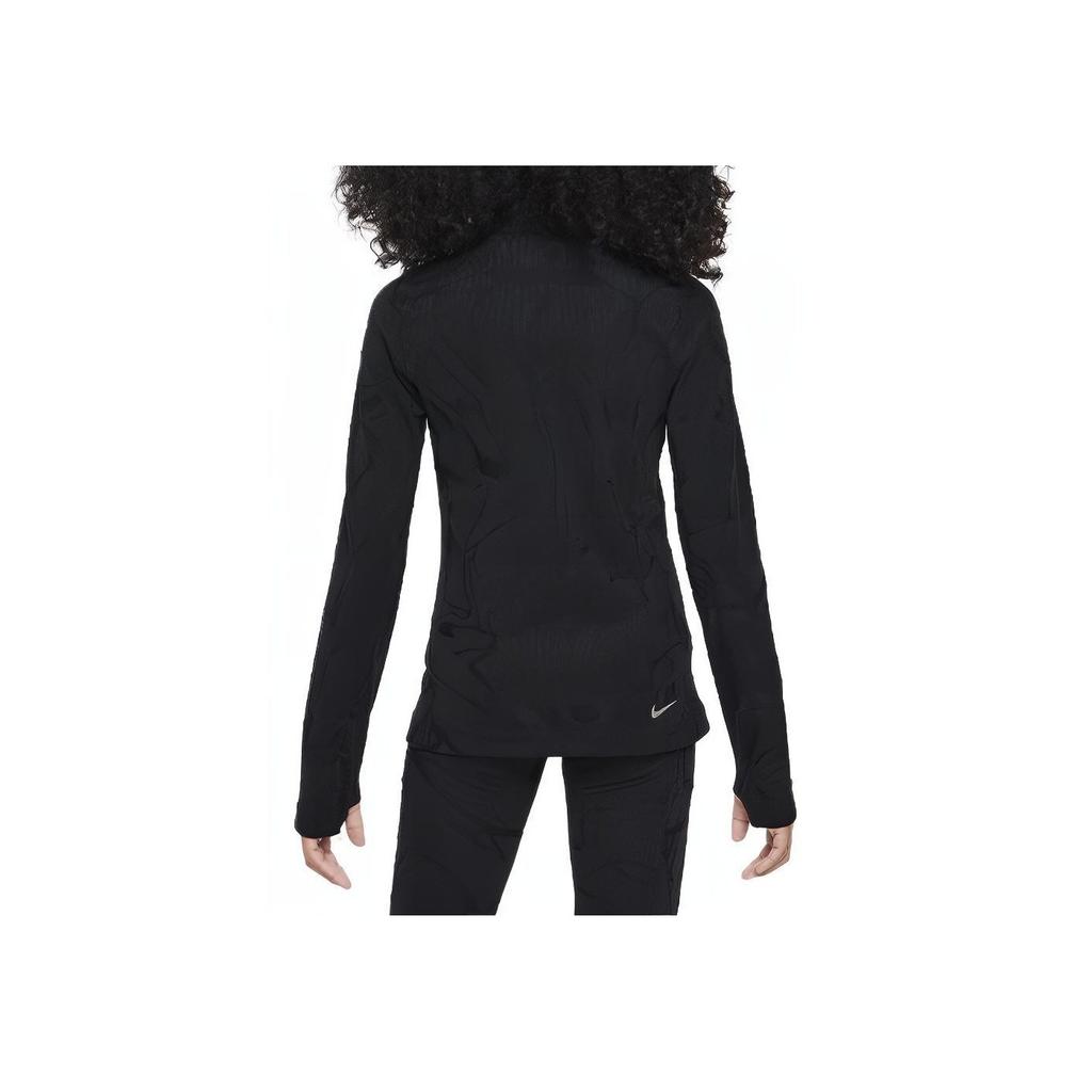 Nike ACG Therma-FIT All Over Print Long Sleeve T-Shirt Kids Tops Black FD2871-010