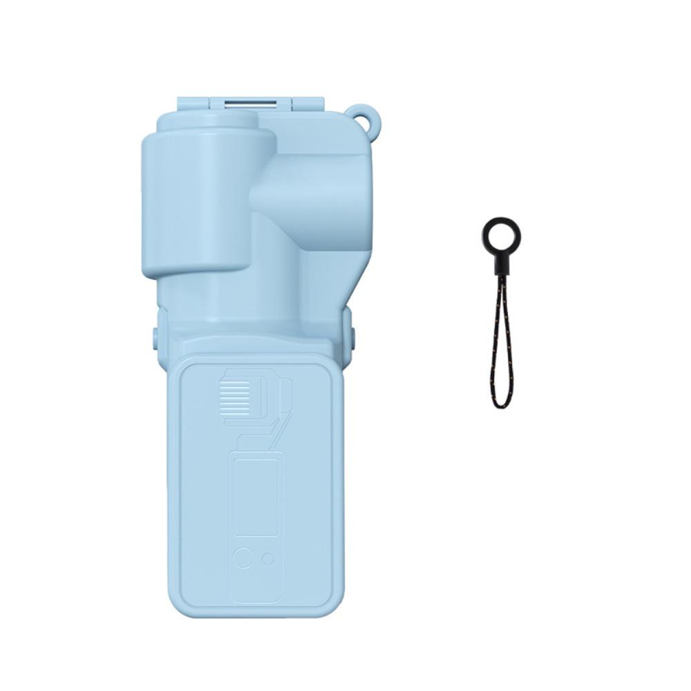 

Anti-Scratch Gimbal Protective Cover Flip Cover Dustproof Screen Protector Lightweight with Soft Lining for DJI Osmo Pocket 3 синій