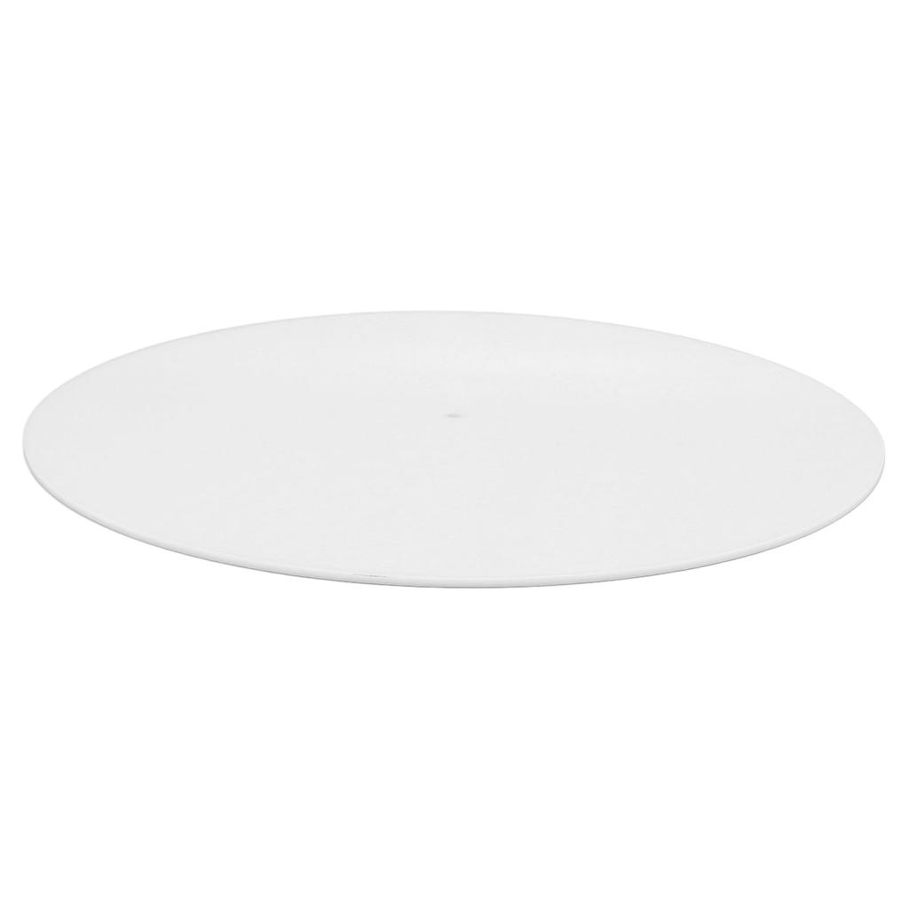 Acrylic Turntable Record Platter Turntable for LP Record Players 12-inch Mat, Vibration-Dampening Mat, Anti-Static Slipmat, (Opal White)