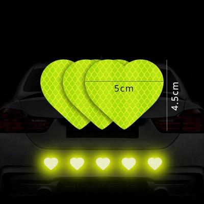 5Pcs Reflective Stickers, Car Reflective Strips, Night Warning Truck Reflective Stickers, Personalized Creative Stickers