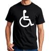 S5XL Cotton T-shirt for Disabled People Plus Size T-shirt T-shirt for Disabled People Har T-shirt
