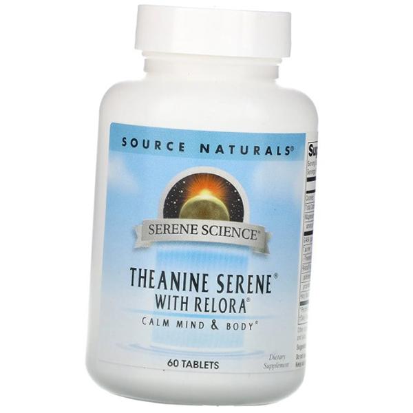 

Calming Theanine with Relora, Theanine Serene with Relora, Source Naturals 60 tabs (72355043) 60tab