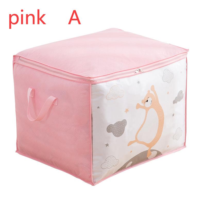 High Capacity Quilt Clothes Storage Bag Home Finishing Dust Bag Anti-bacterial Quilt Clothes Blanket Wardrobe Closet Storage Bag